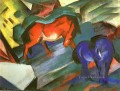 赤と青の馬 フランツ・マルク
